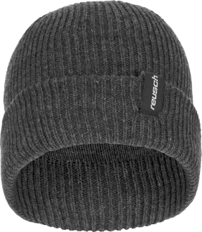 Reusch Eddie Beanie 6380042 6007 grey front